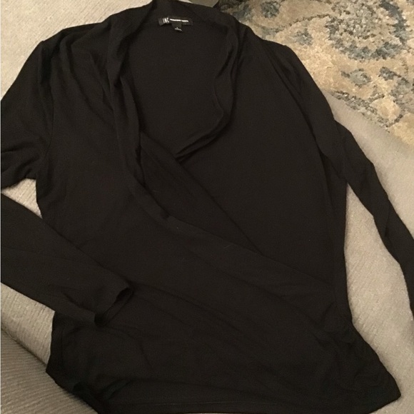 I.N.C Long sleeve wrap shirt - Picture 1 of 2